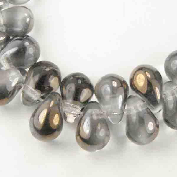 Crystal With Valentinit 6X3MM Tear Drop