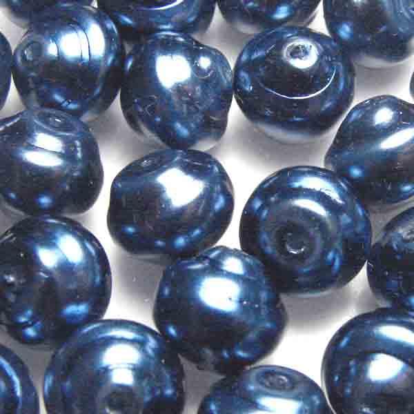 DarkBlue 10MM Baroque Pearl