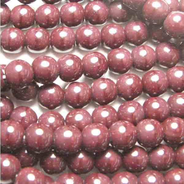 Dark Brown 6MM Druk Ball