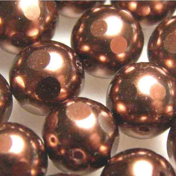 Dark Brown 6MM Pearl with Spots