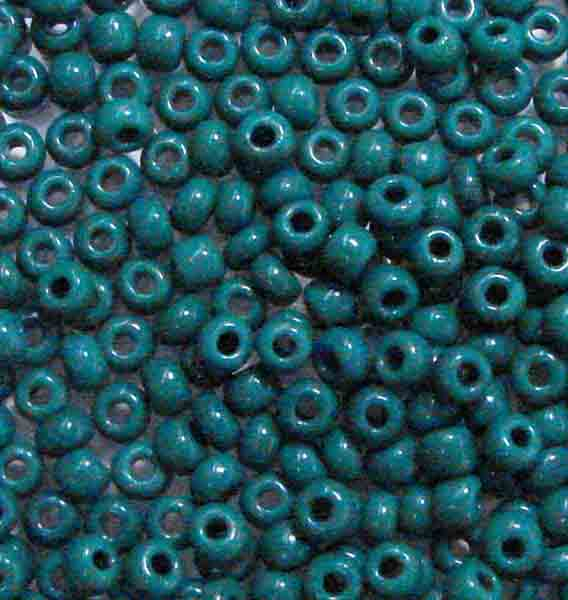 Dark Forest Green 6/0 Seed Bead