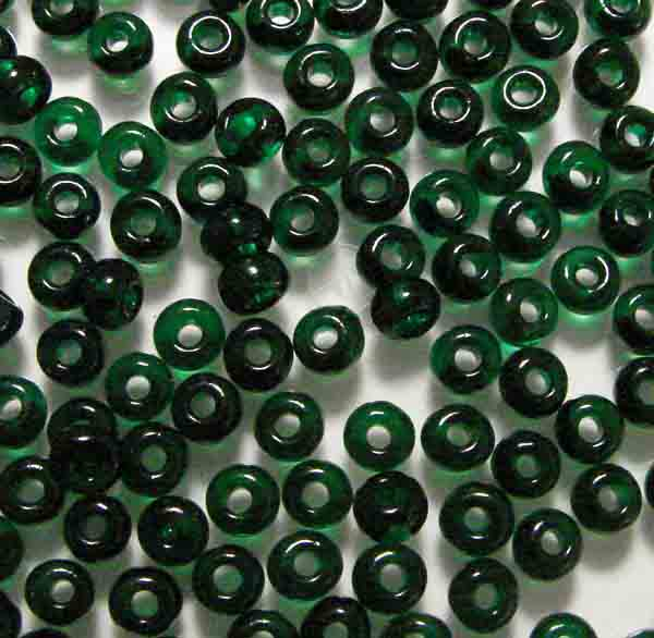 Dark Kelly Green 6/0 Seed Bead