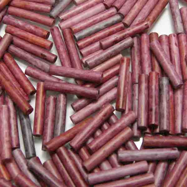 Dark Lavender Rose Vintage Size 5 (12x2MM) Bugle