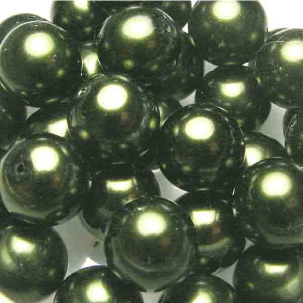 Dark Olive 6MM Pearl Ball