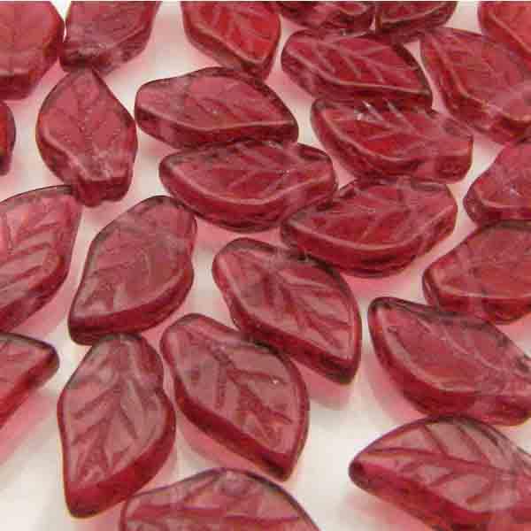Dark Rose 10X6MM Leaf