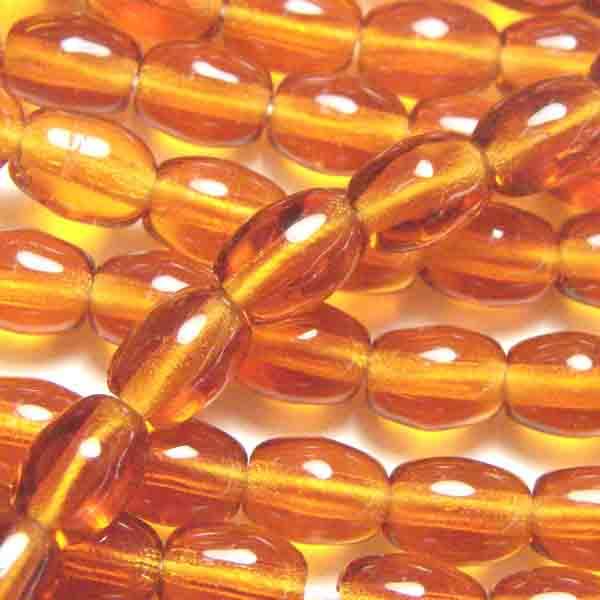 Dark Topaz 6X4MM Oval