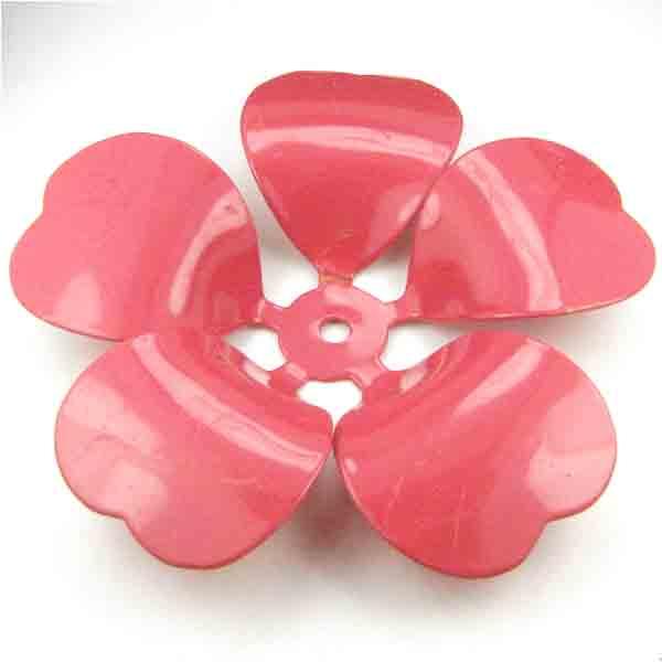 Dusty Rose 54MM Enameled Blossom