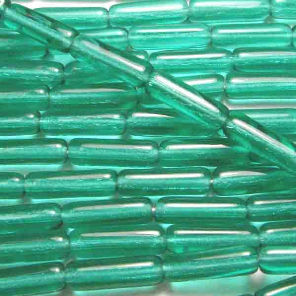 Emerald 14x4MM Cylinder Tube