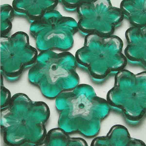 Emerald 16MM Flower Blossom