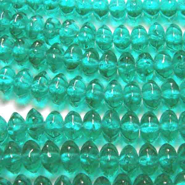 Emerald 3x5MM Melon Rondelle