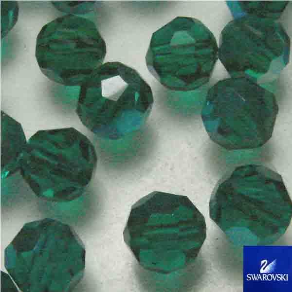 Emerald Ab 6MM Cut Swarovski Ball