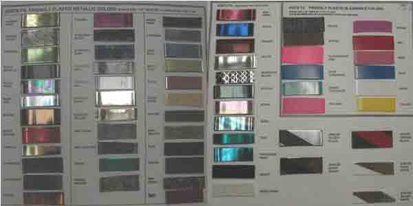 Friendly Plastic Sample Card