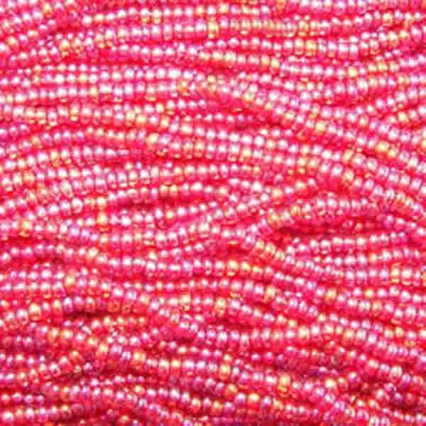 Fuchsia AB 11/0 Seed Bead