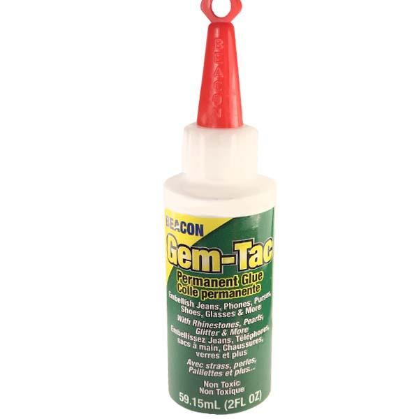 GEM-TAC Adhesive 2 ounce Bottle