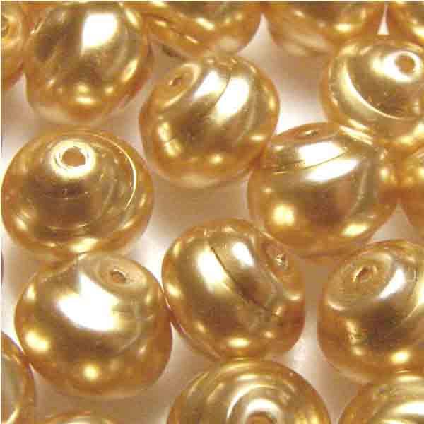 Gold 10MM Baroque Pearl
