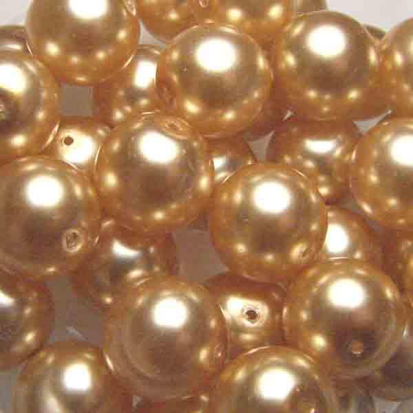 Gold 10MM Pearl Ball
