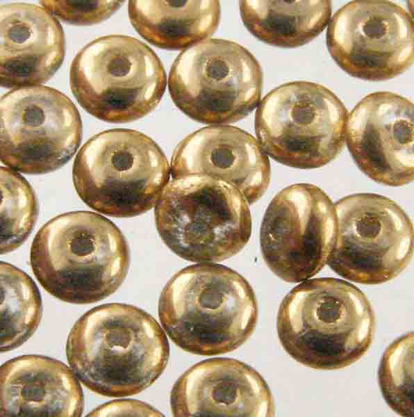 Gold Belly Rondelle 4x2MM