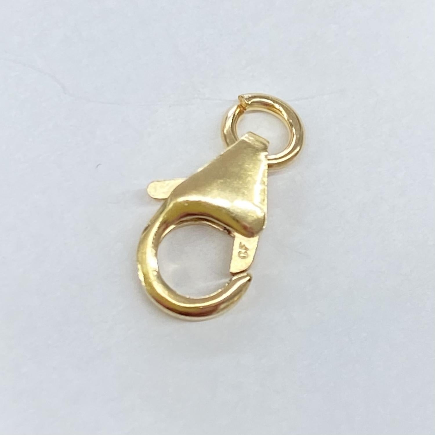 Gold Filled 11MM Lobster Claw With 4MM Open Jump Ring
