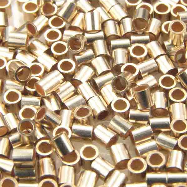 Gold Filled 2MM Crimp Bead