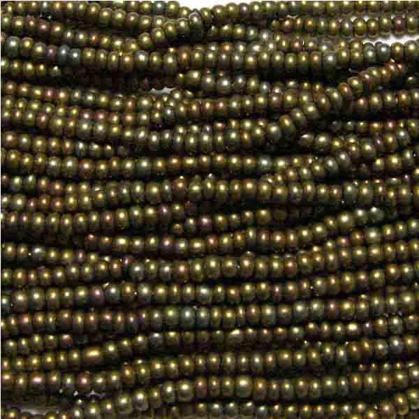 Gold Iris 11/0 Seed Bead