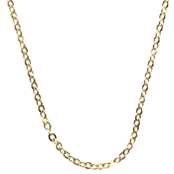Gold Plate 1.7MM Oval Chain