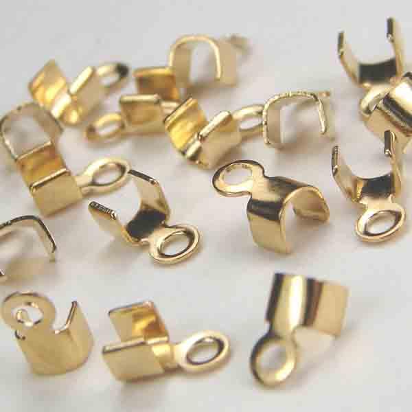 Gold Plate 1MM Crimp End