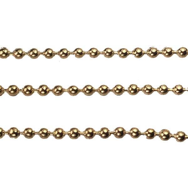 Gold Plate 2.4MM Ball Chain