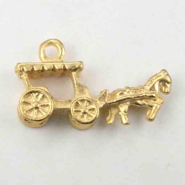 Gold Plate 24x11 Carriage 3-D