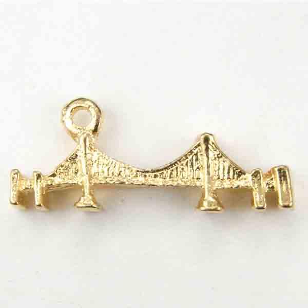 Gold Plate 25x8 Bridge 3-D