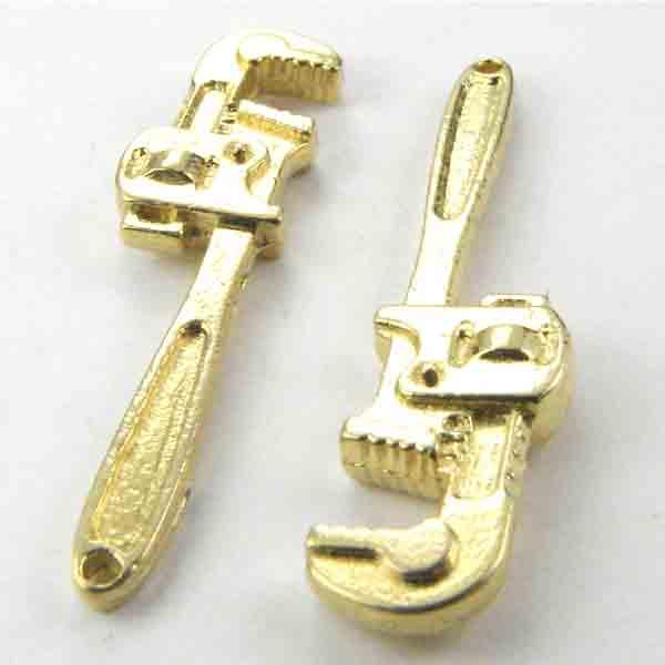 Gold Plate 32x8MM Pipe Wrench