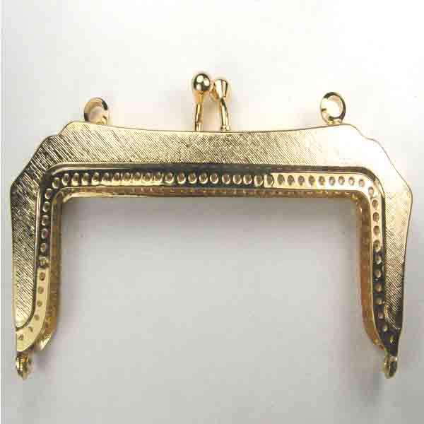 Gold Plate 3.5 Inch Handbag Purse Frame