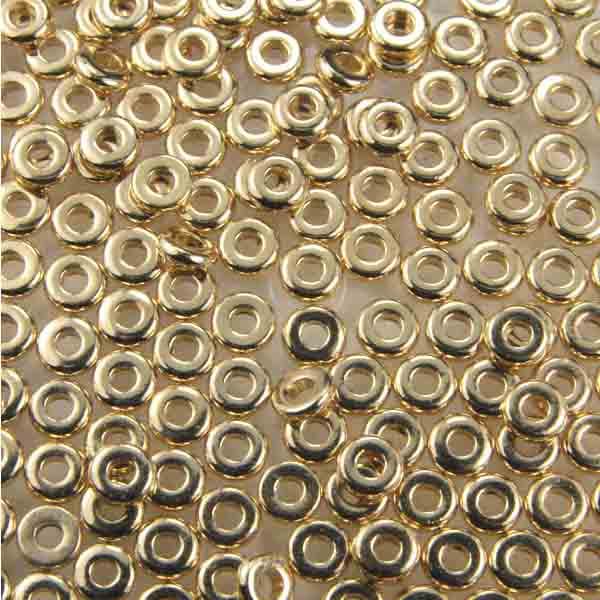 Gold Plate 3.5x1MM Spacer Disc