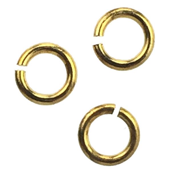 Gold Plate 3.7MM 23 Gauge Jump Ring