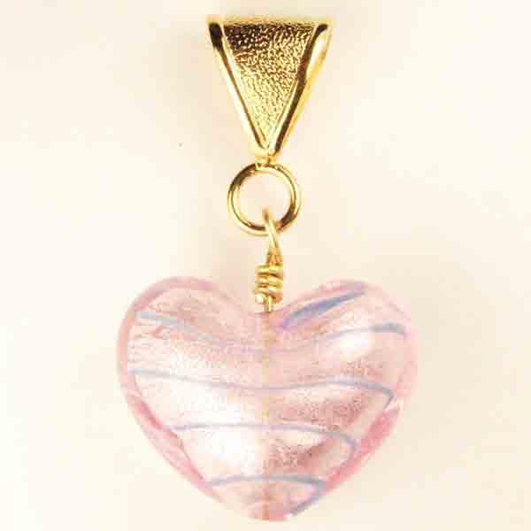 Gold Plate Bail with Loop 17x10