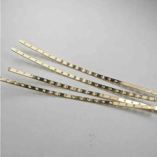 Gold Plate Spacer Bar 21 Hole