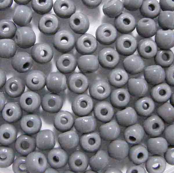 Gray 6/0 Seed Bead