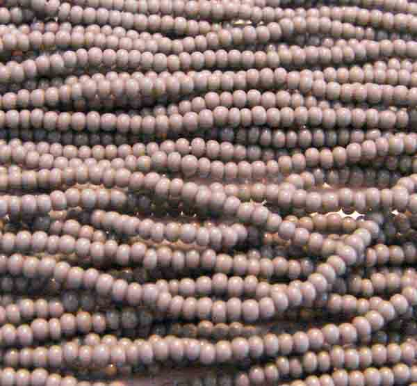 Gray Seed Bead 14/0
