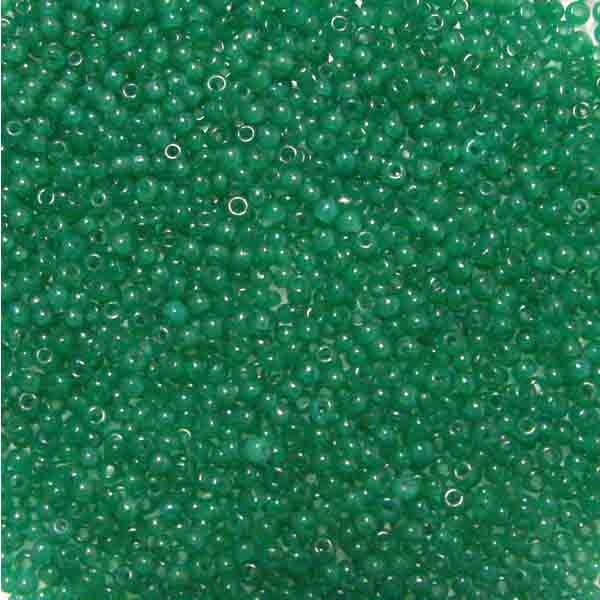 Greasy Green 11/0 Vintage Seed Bead