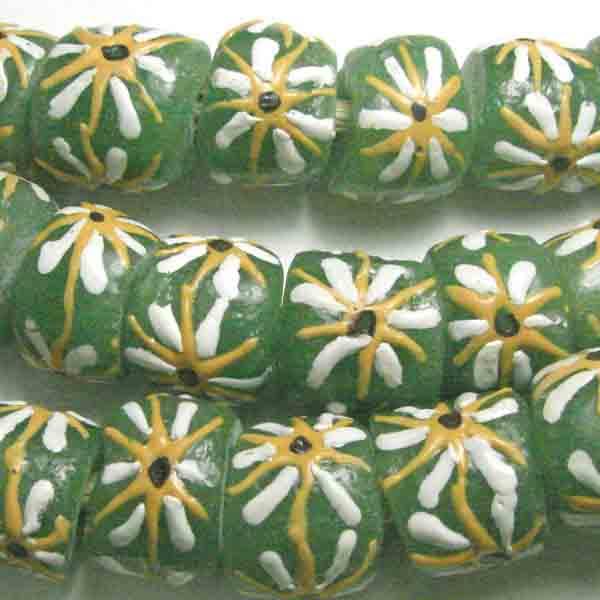 Green Daisy 12mm Barrel Large Hole