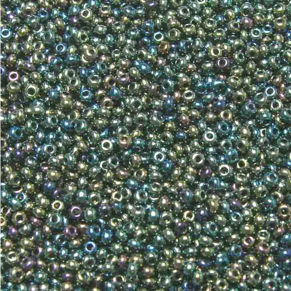 Green Iris 16/0 Seed Bead