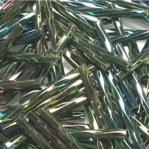 Green Iris 25MM Twisted Bugle
