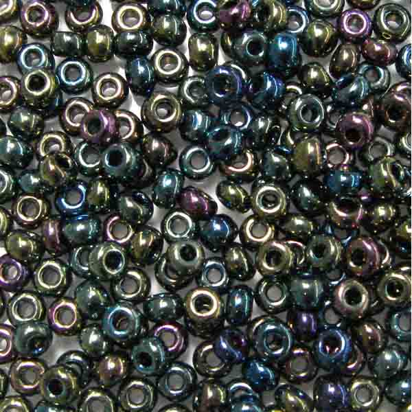 Green Iris 6/0 Seed Bead
