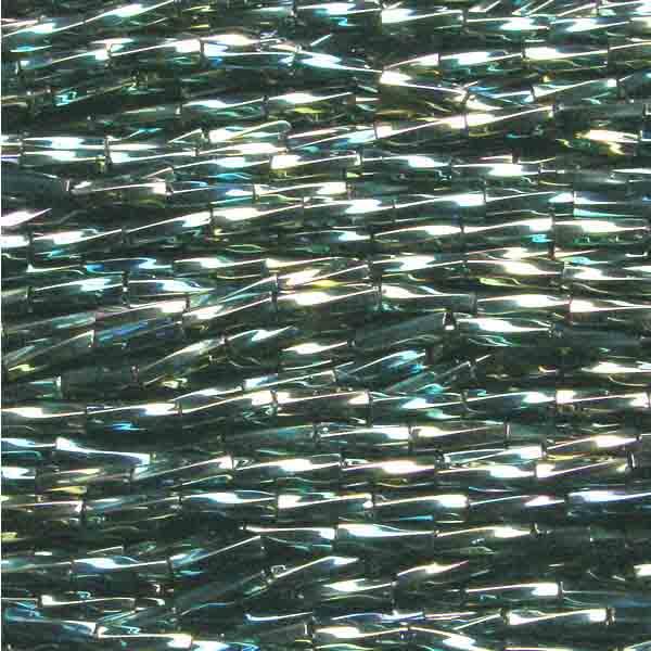 Green Iris Sz 3 (7x2MM) Twisted Bugle