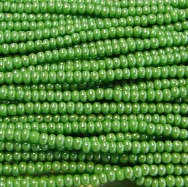 Green Pearl 11/0 Seed Bead