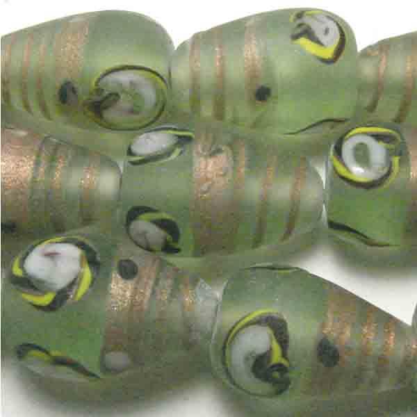 Green Tourmaline 24x14MM Decorated Tear