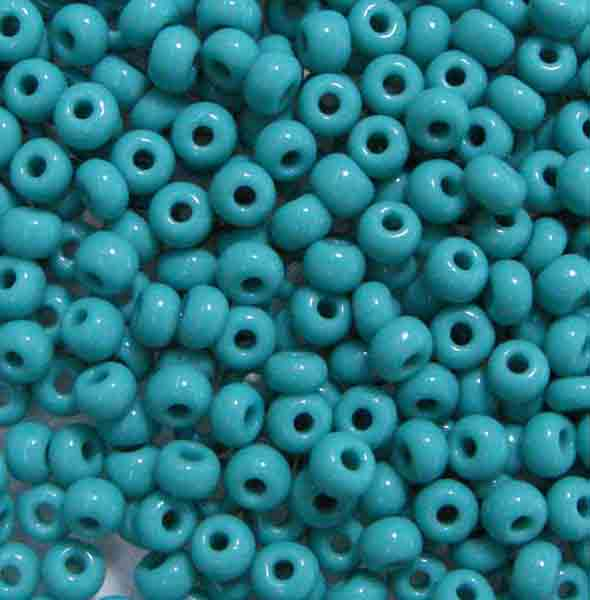Green Turquoise 6/0 Seed Bead