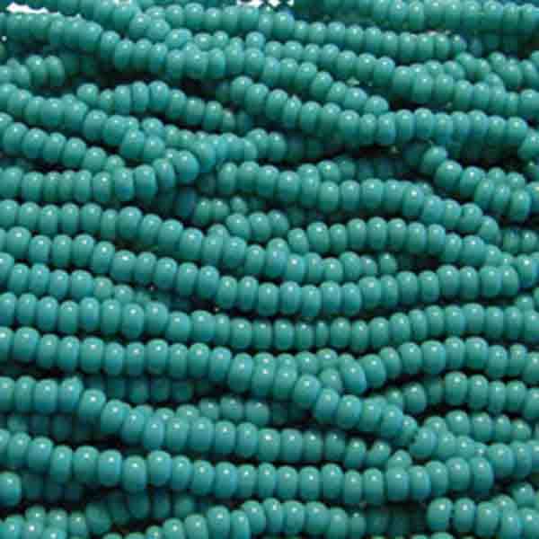 Green Turquoise 8/0 Seed Bead