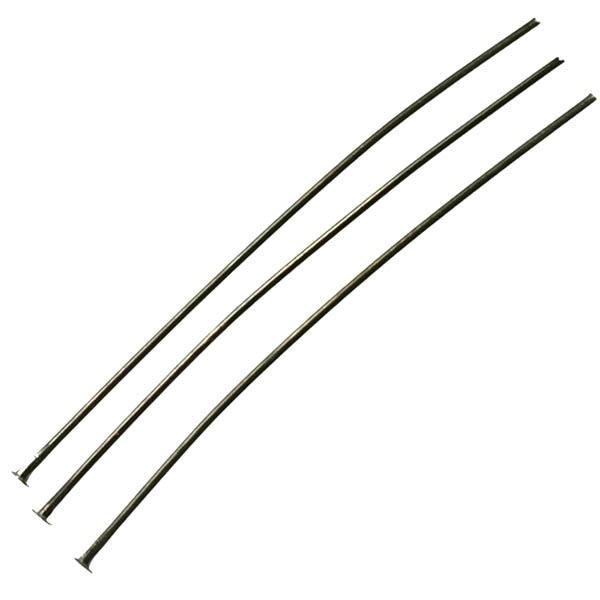 Gunmetal 2 Inch Headpin 22 gauge