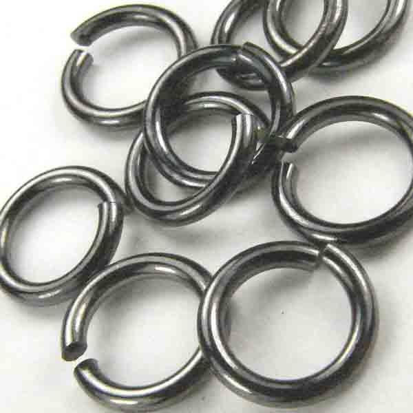 Gunmetal 9.2MM 16 Gauge Jump Ring