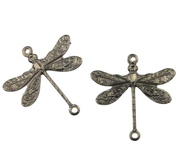 Gunmetal Plate 14x18 Dragonfly